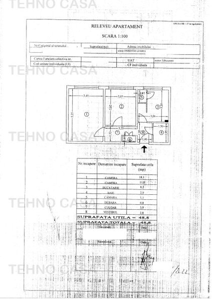 Titan, metrou 1 Decembrie la 10 minute mers, renovat, decomadat